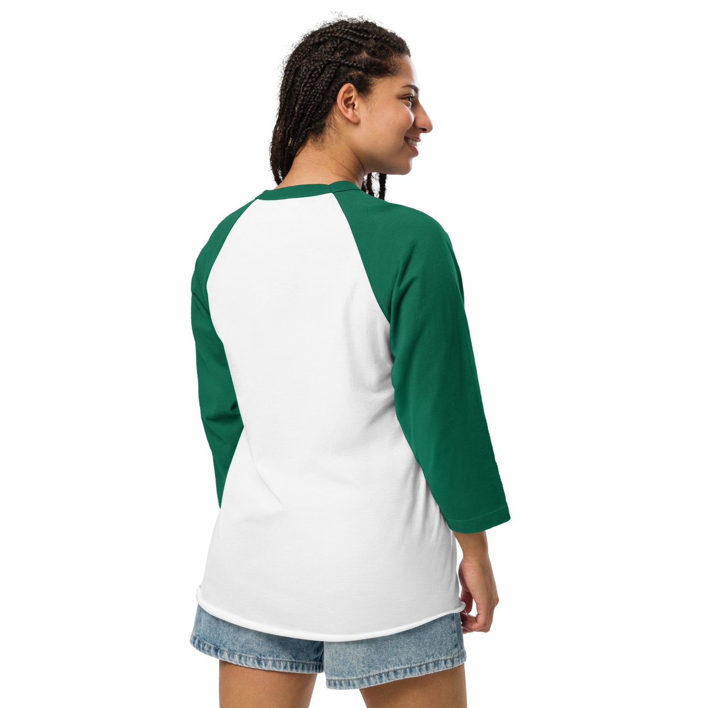 Forgive and Forget 3/4 sleeve raglan shirt